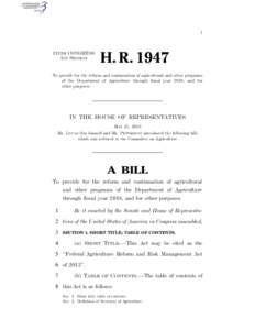 I  113TH CONGRESS 1ST SESSION  H. R. 1947