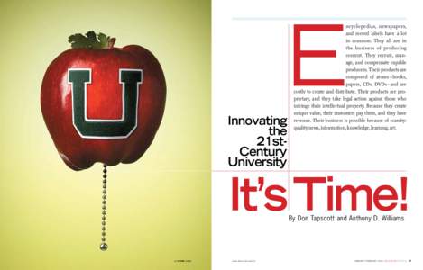 E Innovating the 21stCentury University