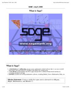 Sage Worksheet: SIAM - July 9, 2008  http://localhost:8000/home/admin/4/print SIAM - July 9, 2008