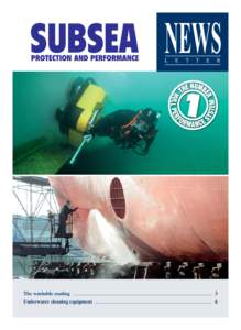 Subsea18_Subsea 255.qxd:35 Page 1  NEWS L  The washable coating