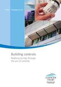 CTV032  Technology Overview Building controls Realising savings through