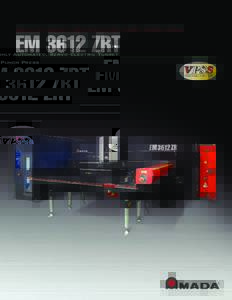 Highly Automated, Servo-Electric Turret Punch Press  EM 3612 ZRT Maximum Machine Utilization Through Fast, Automated Tool Setups
