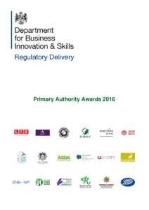 Primary Authority Awards 2016