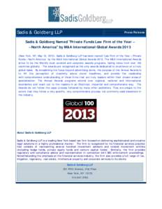 press release finance monthly globalDOC