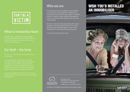 Who we are The National Motor Vehicle Theft Reduction Council (NMVTRC) is an independent, non-profit organisation established by all Australian governments and the insurance industry. The NMVTRC works with its partners t