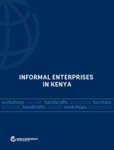 INFORMAL ENTERPRISES IN KENYA workshops jua kali handicrafts autoparts furniture furniture handicrafts jua kali workshops enterprises  INFORMAL ENTERPRISES