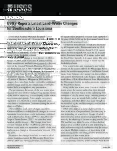 Land Water Changes for SE LA.indd