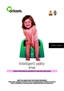 logo intelligent potty sticker