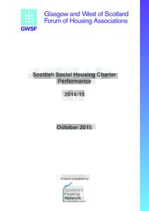 Scottish Social Housing Charter PerformanceOctober 2015