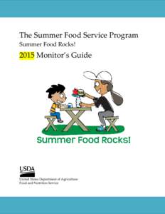 The Summer Food Service Program       Summer Food Rocks!    2015 Monitor’s Guide   