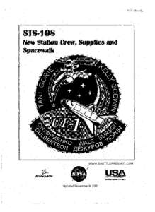 Manned spacecraft / Edwards Air Force Base / STS-108 / Space Shuttle Atlantis / STS-100 / Linda M. Godwin / Space Shuttle Endeavour / Leonardo / Multi-Purpose Logistics Module / Spaceflight / Spacecraft / Human spaceflight