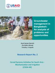 Energy crops / Staple foods / Model organisms / Tropical agriculture / Groundwater / International Maize and Wheat Improvement Center / Green Revolution / CGIAR / Bangladesh / Agriculture / Food and drink / Rockefeller Foundation
