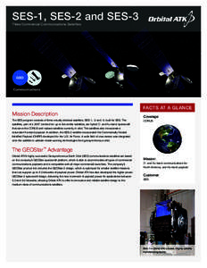 SES-1, SES-2 and SES-3 Three Commercial Communications Satellites GEO Communications