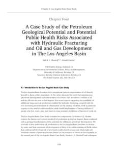 Chapter 4: Los Angeles Basin Case Study  Chapter Four A Case Study of the Petroleum Geological Potential and Potential