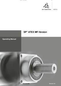 2022-D014984  05 SP+ ATEX MF-Version Operating Manual