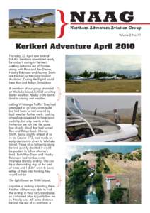 }  NAAG Northern Adventure Aviation Group Volume 2 No.11