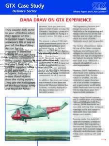 GTX Case Study Defence Sector Where Paper and CAD Connect  DARA DRAW ON GTX EXPERIENCE