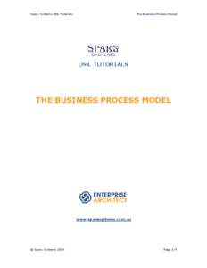 Sparx Systems UML Tutorials  The Business Process Model UML TUTORIALS