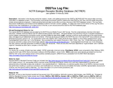 Microsoft Word - NCTRER_LogFile_15Feb2008.doc