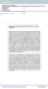 Cambridge University Press9 - Americomania and the French Revolution Debate in Britain, 1789–1802 Wil Verhoeven Frontmatter More information