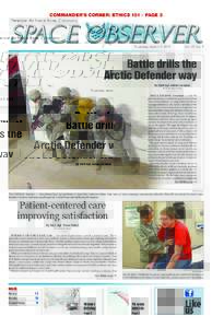 COMMANDER’S CORNER: ETHICS[removed]PAGE 3 Peterson Air Force Base, Colorado Thursday, March 7, 2013  Vol. 57 No. 9