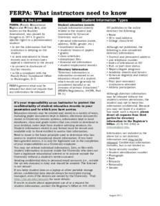 Microsoft Word - SU Ferpa Brochure 2011 _2_.docx