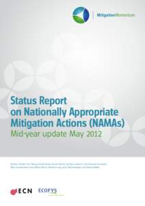 Status Report on Nationally Appropriate Mitigation Actions (NAMAs) Mid-year update MayAuthors: Xander van Tilburg, Frauke Röser, Gesine Hänsel, Lachlan Cameron, and Donovan Escalante
