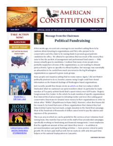 Paleoconservatism / Right-wing populism / Ballot access / Concerned Citizens Party / Tea Party movement / Ralph Nader presidential campaign / Republican Party of Alaska / Political parties in the United States / Politics of the United States / Constitution Party