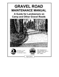 Microsoft Word - Camp Road Maintenance Manual FINAL.doc