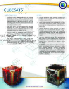 CubeSats / USA-247 / ION / NanoRacks CubeSat Deployer / NUTS 1