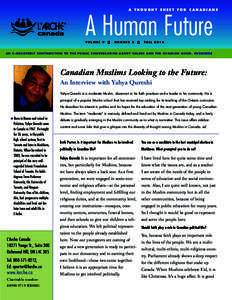 Islam in the United States / Islam in Canada / Tarek Fatah / Raheel Raza / Canadian Islamic Congress / Muslim / Muslim Heretics Conference / Dhimmi / Islam / Religion / Canadian Muslims
