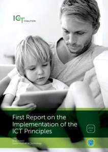 First Report on the Implementation of the ICT Principles Brian O’Neill Dublin Institute of Technology
