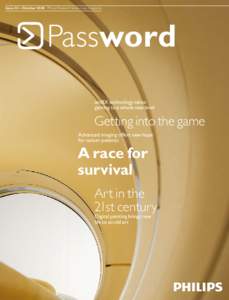 Issue 33 – October 2008 Philips Research technology magazine  Password amBX technology takes gaming to a whole new level