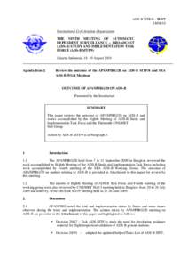ADS-B SITF/9 – WP[removed]International Civil Aviation Organization  