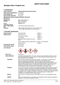SAFETY DATA SHEET  1. Identification Product identifier  Unleaded Mid-Grade with 10% Ethanol