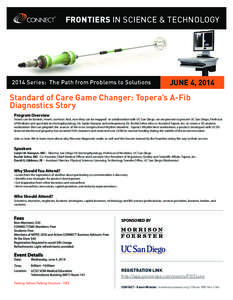 FRONTIERS IN SCIENCE & TECHNOLOGY[removed]Series: The Path from Problems to Solutions JUNE 4, 2014