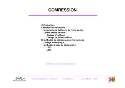 Microsoft PowerPoint - Compression_M1_IGIS