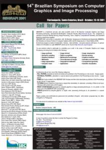 th  14 Brazilian Symposium on Computer Graphics and Image Processing SIBGRAPI 2001