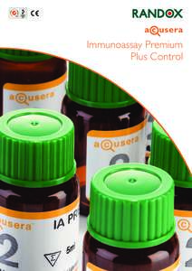 Immunoassay Premium Plus Control Immunoassay Premium Plus Control