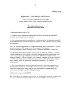 Microsoft Word - AEG Paper on accrual principles to debt arrears1.doc