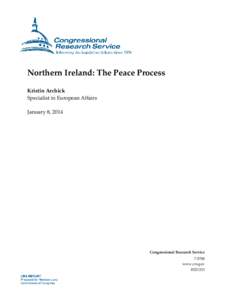 Northern Ireland: The Peace Process