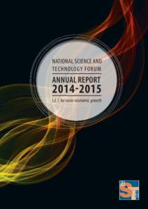 NATIONAL SCIENCE AND TECHNOLOGY FORUM ANNUAL REPORT