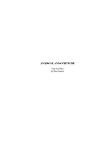 Fiction / Literature / Ambrose Bierce / Fabulists / Gertrude Atherton / Ambrose
