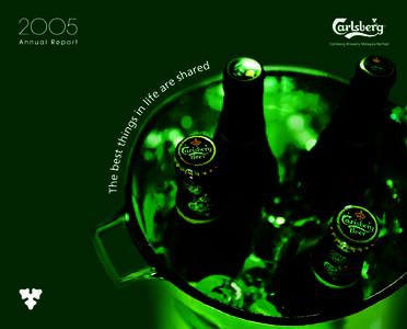 Carlsberg... being with people, sharing their best moments and adding to the enjoyment of life.