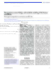 ARTICLE ADDENDUM  paper type Gut Microbes 5:2, 1–6; March/April 2014; © 2014 Landes Bioscience