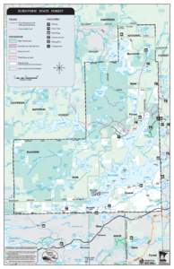 Burntside State Forest Map