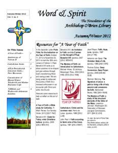 Publication.Newsletter-Fall-Winter 2012