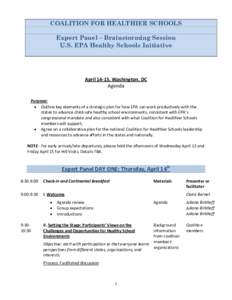 Microsoft Word - Expert-Panel_EPA-fed_Healthy Schools AprilAgenda Final.doc