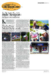 Business Profile | Lani Gering  As seen in the… Style Newport Chic elegance with a nautical twist