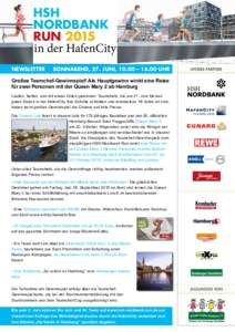 HSH NORDBANK RUN 2015 in der HafenCity Newsletter